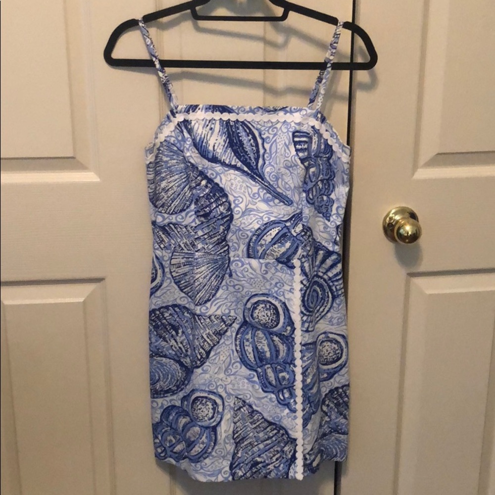 Lilly Pulitzer Stuffed Shells Romper Dress